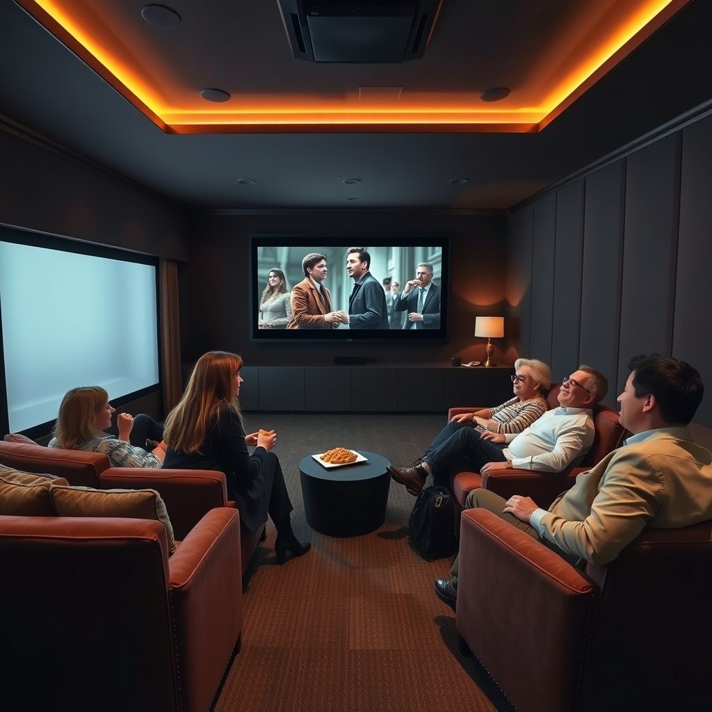 Private cinema room at Filmroom
